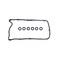 Crp Products Audi A3 06-09 V6 3.2L Valve Cover Gsk, 56035100 56035100 - alternate 1